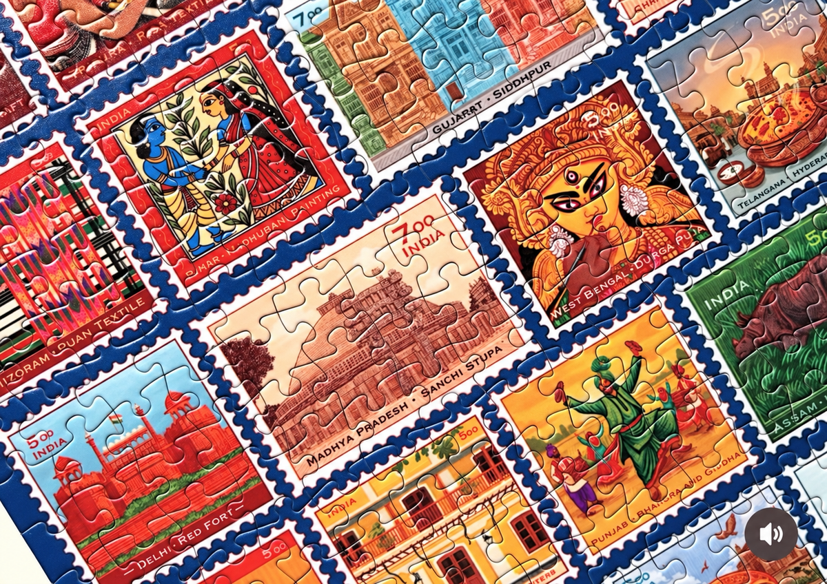 Indian Inheritance Jigsaw Puzzle (500 Pieces)