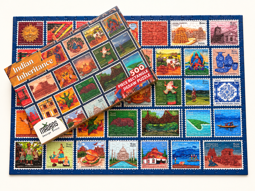 Indian Inheritance Jigsaw Puzzle (500 Pieces)