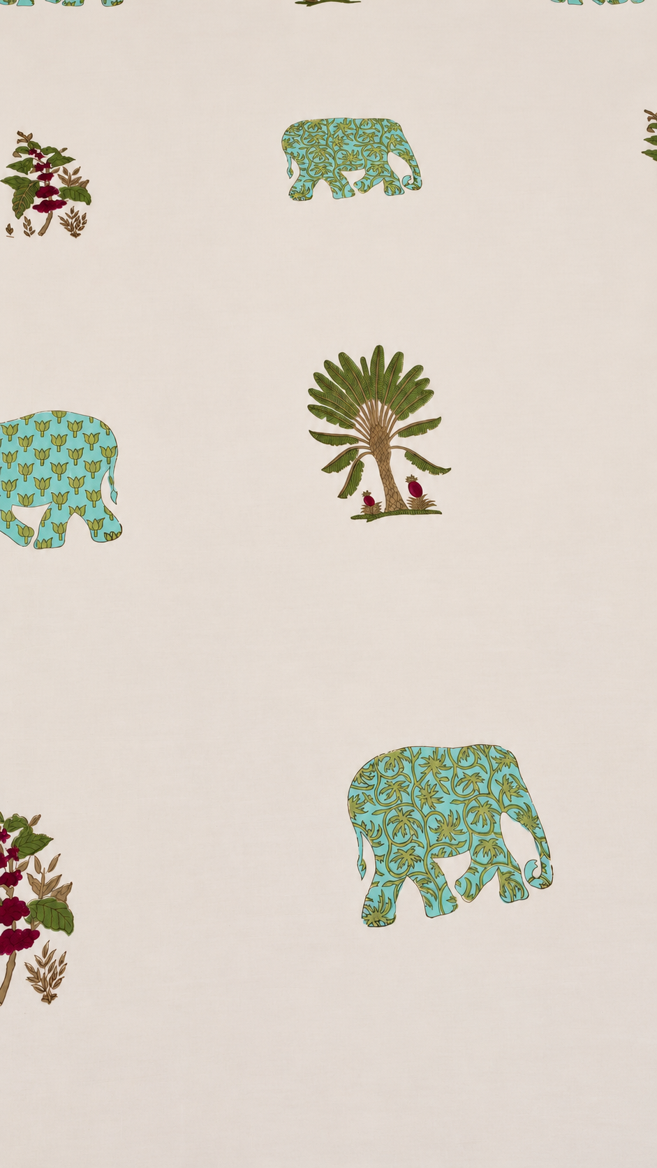 Malabar Oasis Fitted Sheet Set (Queen)