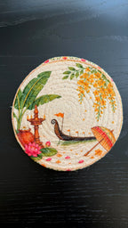 Kerala Courtyard Coaster Collection (Set of 4)