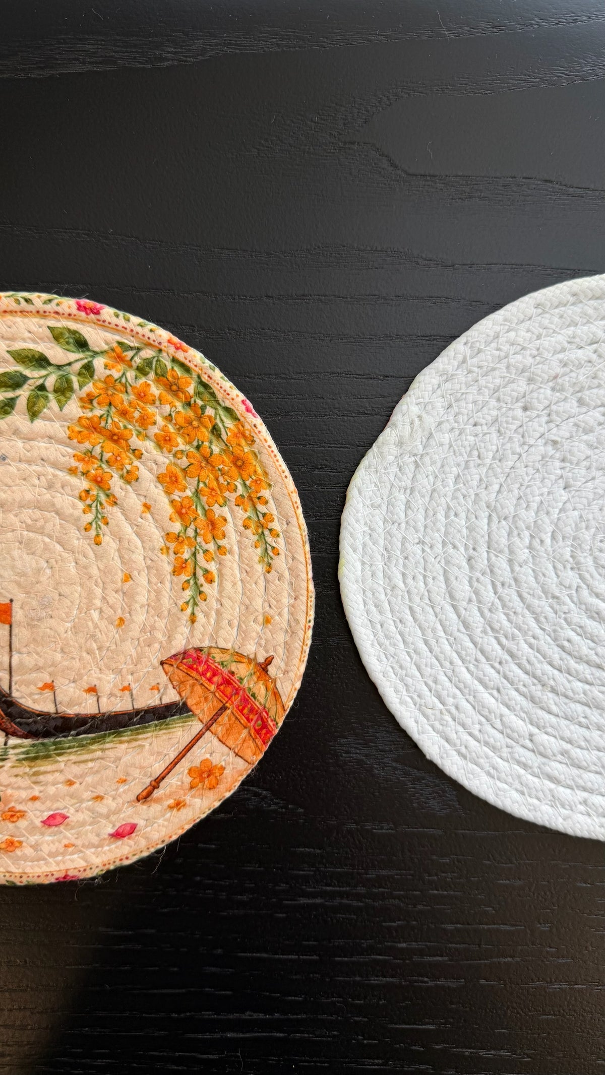 Kerala Courtyard Coaster Collection (Set of 4)