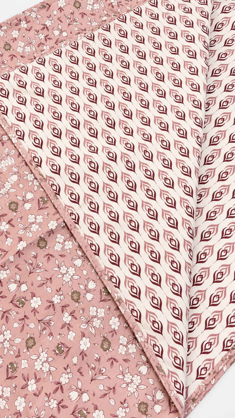 Blush Meadow Coverlet - Double