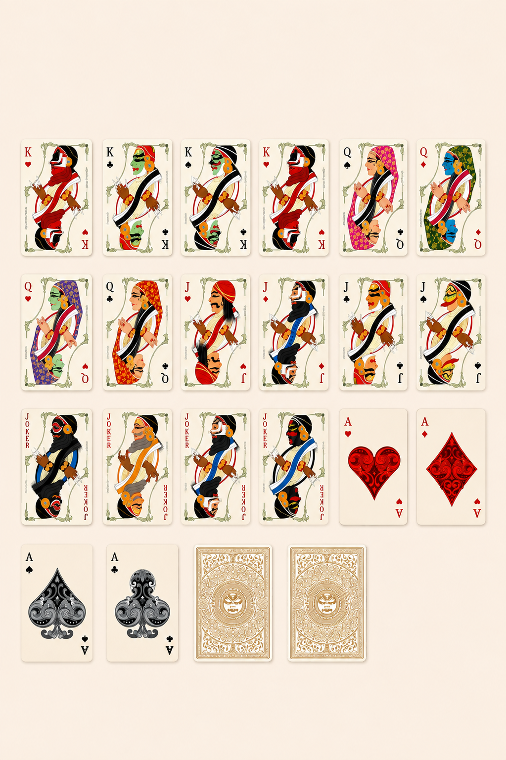 Kathakali Playing Cards (Collector’s Edition)