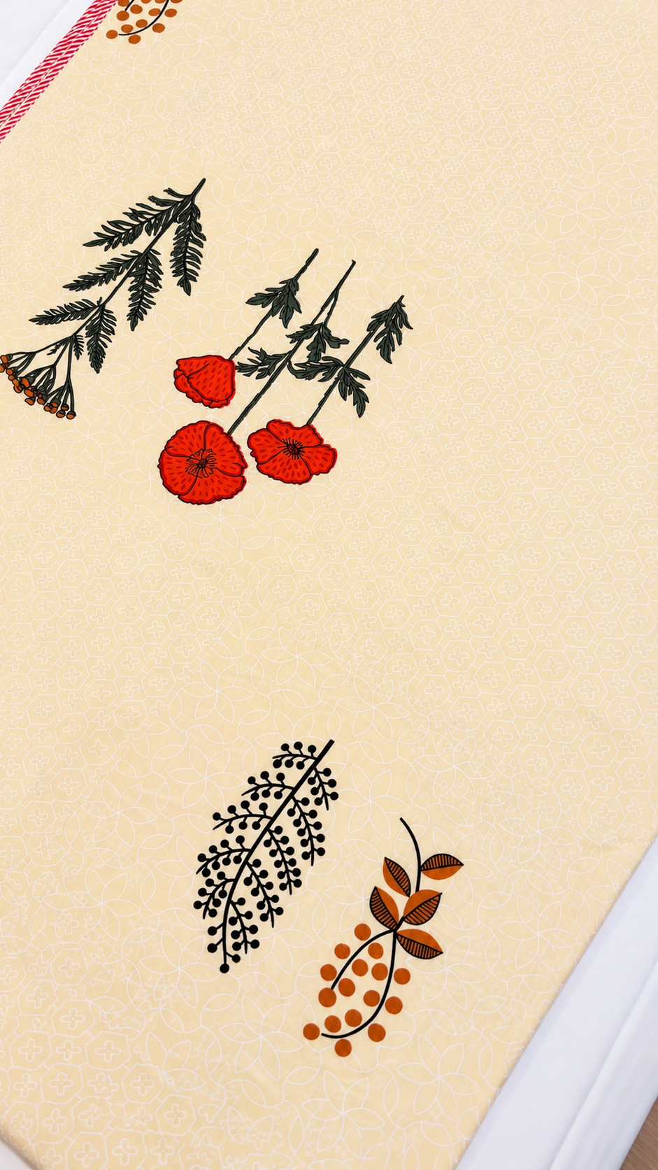 Saffron Wildflower Coverlet - Double