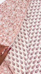 Blush Meadow Coverlet - Double