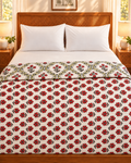 Crimson Garden Coverlet - Double