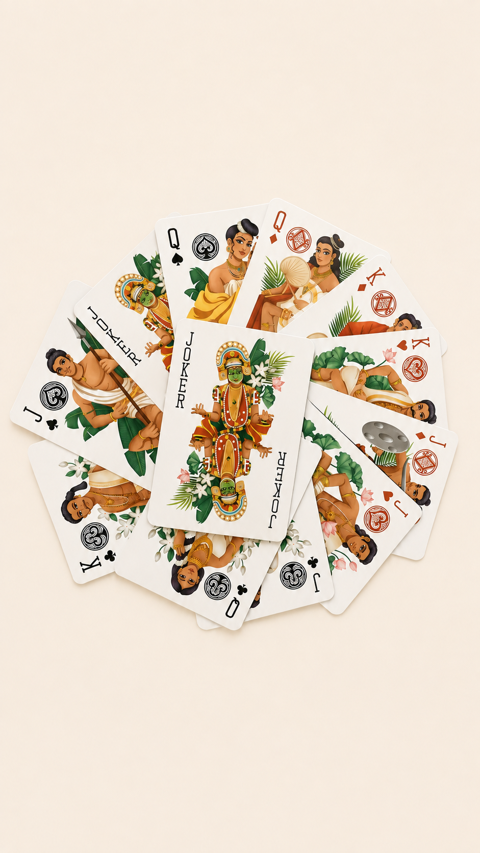 Malabar Shuffle Playing Cards