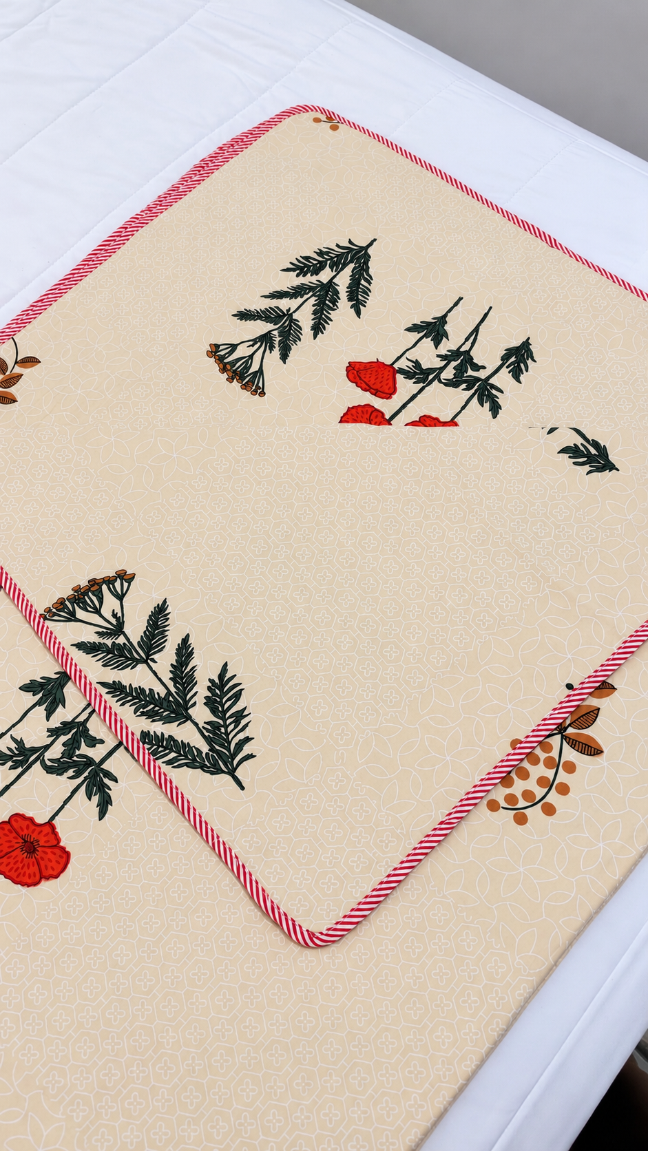 Saffron Wildflower Coverlet - Double