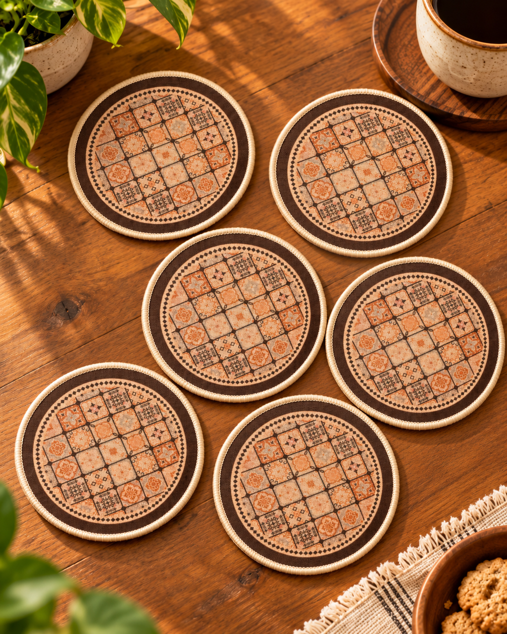 Courtyard Coaster Collection (Set of 6)